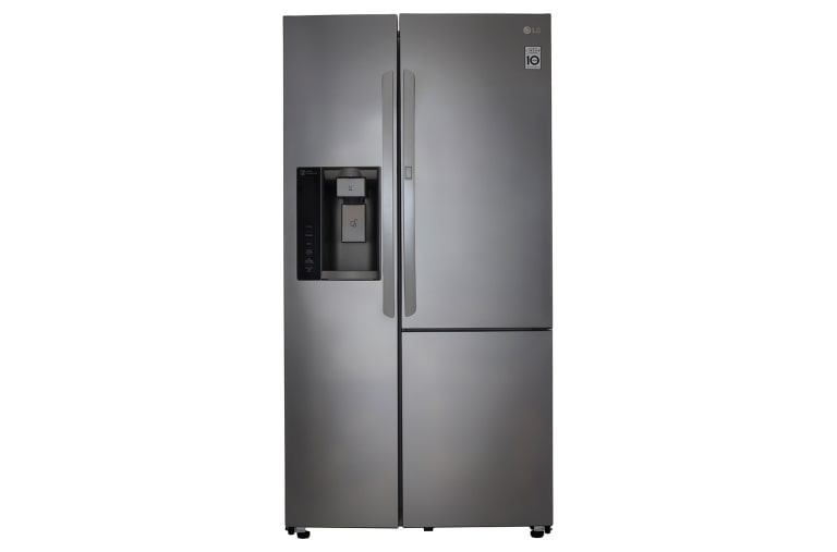 Vista frontal de Refrigerador Door in Door con motor Inverter Linear Compressor y capacidad total de 703 L GS73SDD