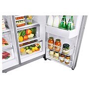 LG Refrigerador InstaView Door-in-Door® con Motor Inverter Linear Compressor y Capacidad Total de 691Lts., GS74SXS