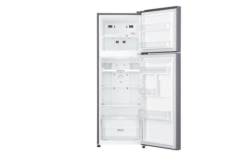 LG Refrigerador Top Freezer con motor Smart Inverter Compressor y capacidad total de 235 Litros, GT26BPG