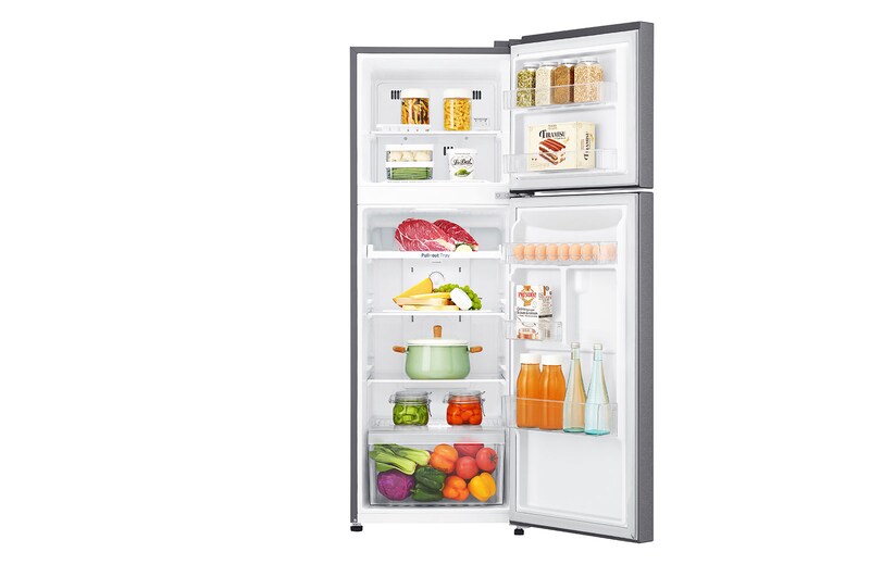 LG Refrigerador Top Freezer con motor Smart Inverter Compressor y capacidad total de 235 Litros, GT26BPG