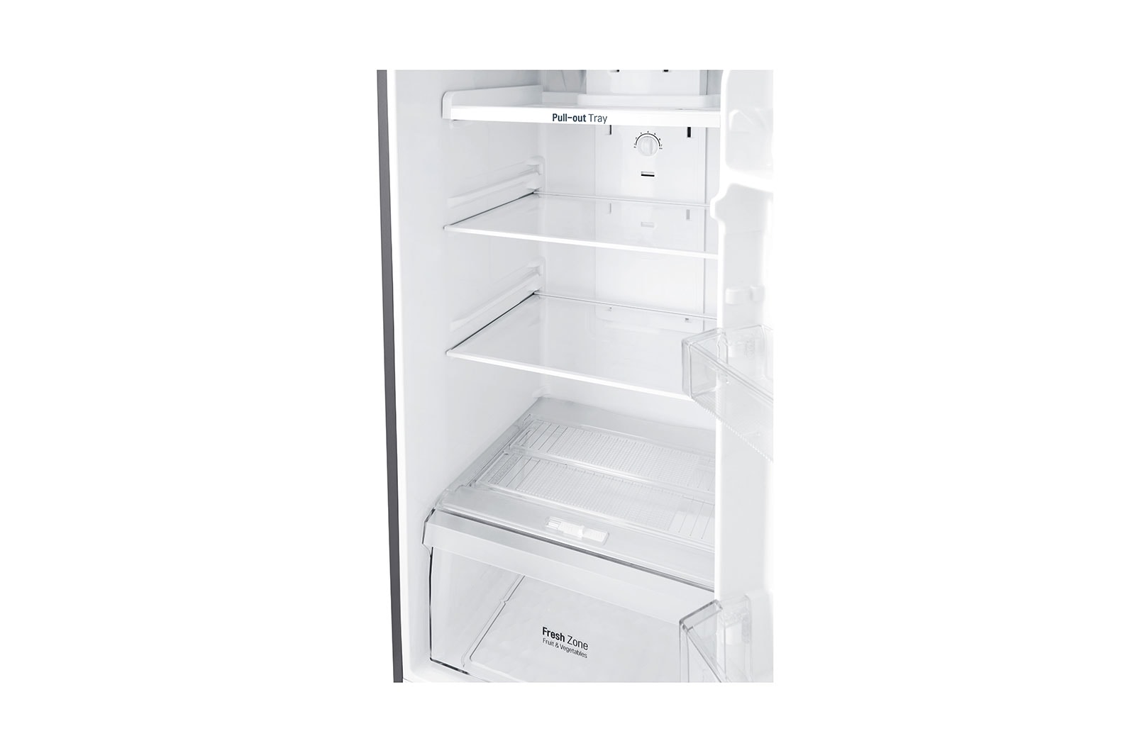 LG Refrigerador Top Freezer con motor Smart Inverter Compressor y capacidad total de 235 Litros, GT26BPG