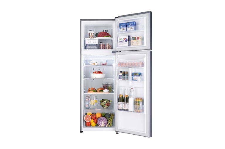 LG Refrigerador Top freezer con motor Smart Inverter Compressor y capacidad total de 250 L, GT28BPP