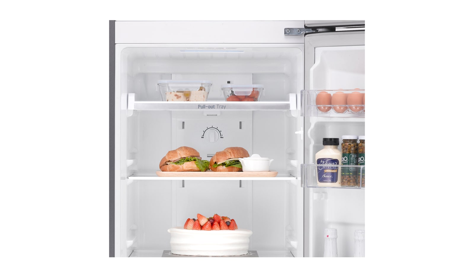 LG Refrigerador Top freezer con motor Smart Inverter Compressor y capacidad total de 250 L, GT28BPP