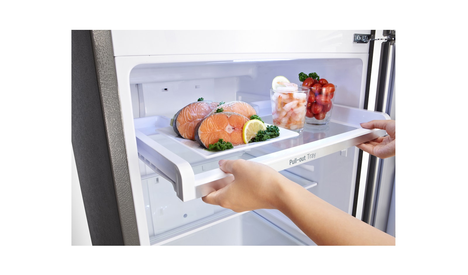 LG Refrigerador Top freezer con motor Smart Inverter Compressor y capacidad total de 250 L, GT28BPP