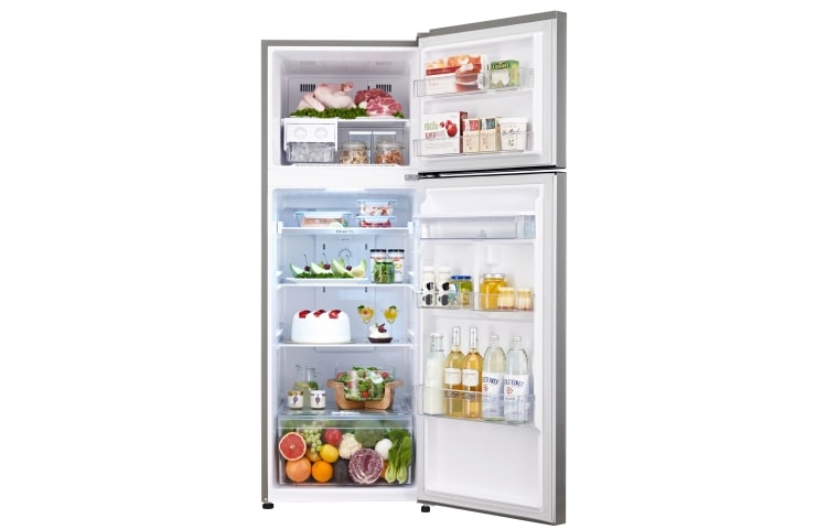 LG Refrigerador Top Freezer con tecnología No Frost con capacidad total de 250 L , GT28WPP