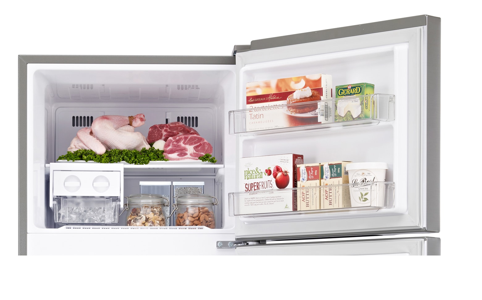 LG Refrigerador Top Freezer con motor Inverter Compressor y capacidad total de 254 Lts, GT29BPP