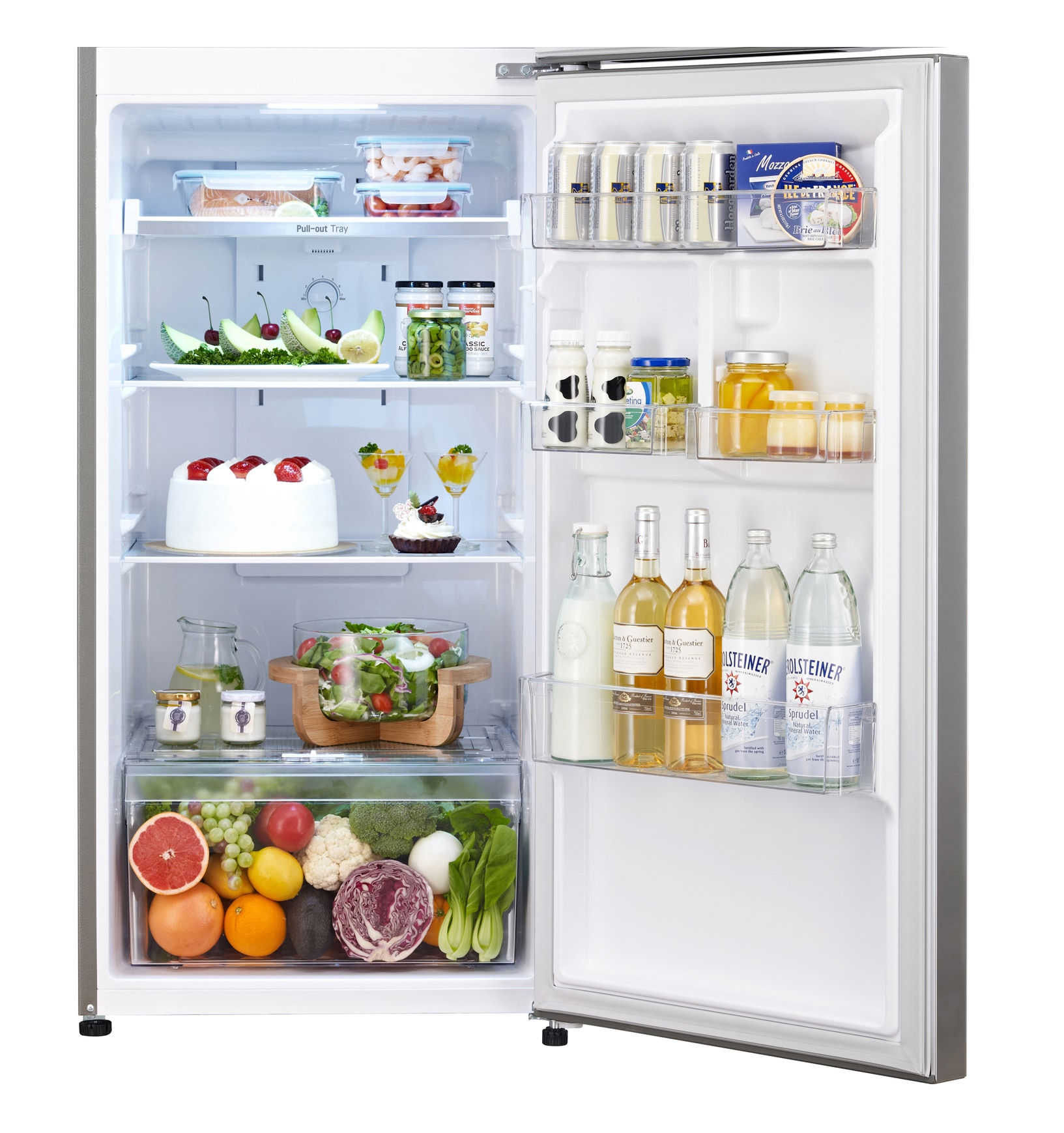LG Refrigerador Top Freezer con motor Inverter Compressor y capacidad total de 254 Lts, GT29BPP