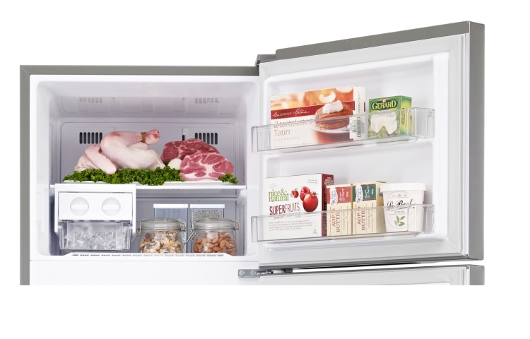 LG Refrigerador Top Freezer con motor Inverter Compressor y capacidad total de 254 Lts, GT29BPP