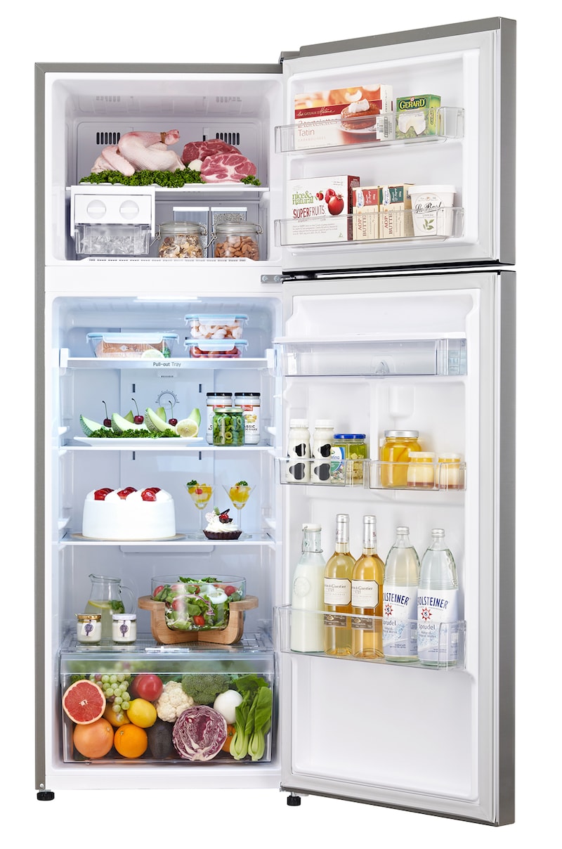 LG Refrigerador Top Freezer con motor Inverter Compressor y capacidad total de 254 Lts, GT29WPP