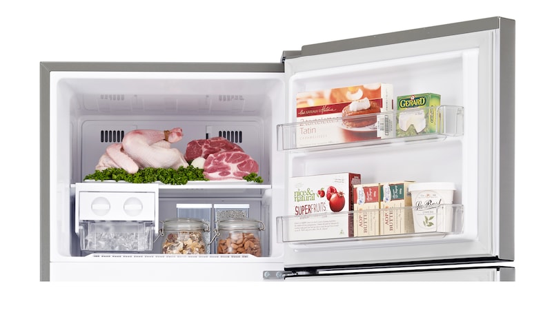 LG Refrigerador Top Freezer con motor Inverter Compressor y capacidad total de 254 Lts, GT29WPP