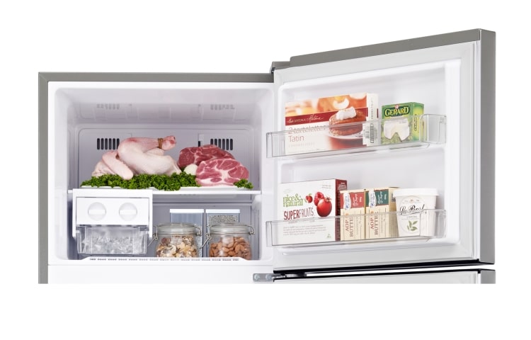 LG Refrigerador Top Freezer con motor Inverter Compressor y capacidad total de 254 Lts, GT29WPP