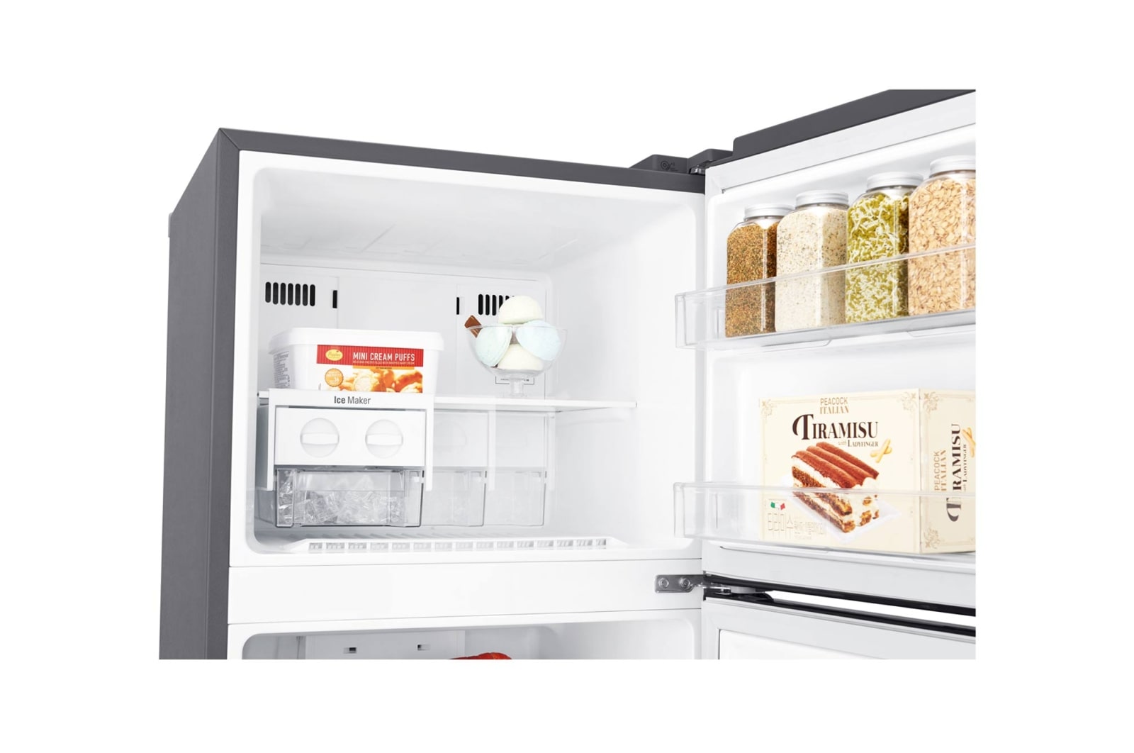 LG Refrigerador Top Freezer con motor Smart Inverter Compressor y capacidad total de 254 Litros, GT29WPPDC