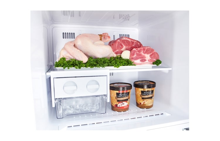 LG Refrigerador Top Freezer con motor Inverter Compressor y capacidad total de 312 Lts, GT32BPP