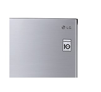 LG Refrigerador Top Freezer con motor Smart Inverter Compressor y capacidad total de 365 L, GT40BGP