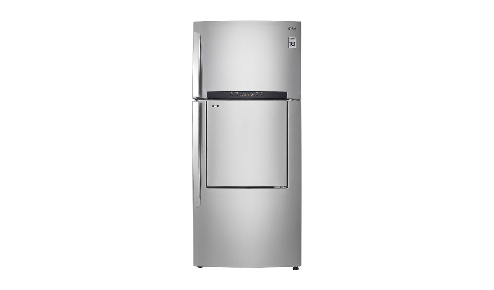 Vista frontal de Refrigerador Door in Door con motor Smart Inverter Compressor y capacidad total de 441 L GT44MDP