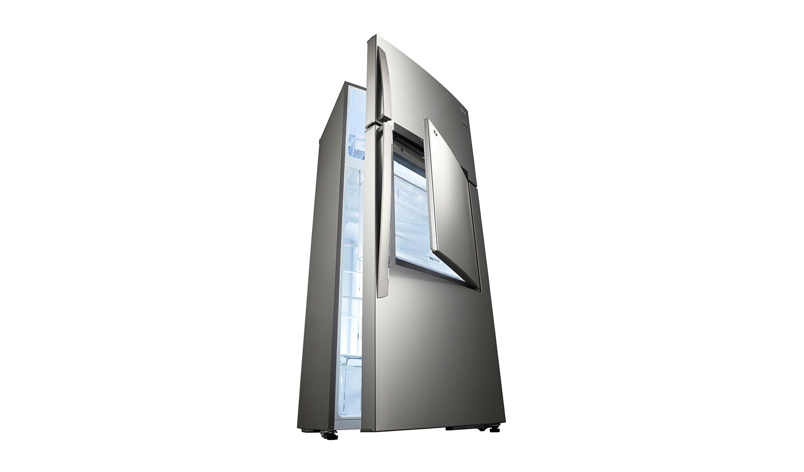 LG Refrigerador Door in Door con motor Smart Inverter Compressor y capacidad total de 441 L, GT44MDP