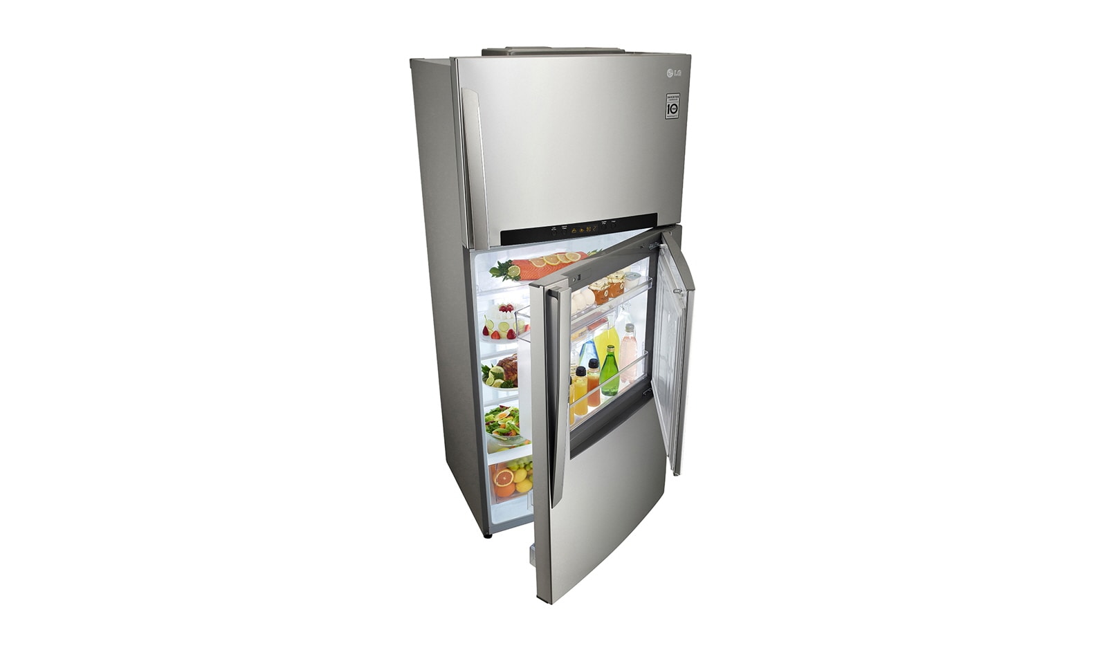 LG Refrigerador Door in Door con motor Smart Inverter Compressor y capacidad total de 503 L, GT50MDN