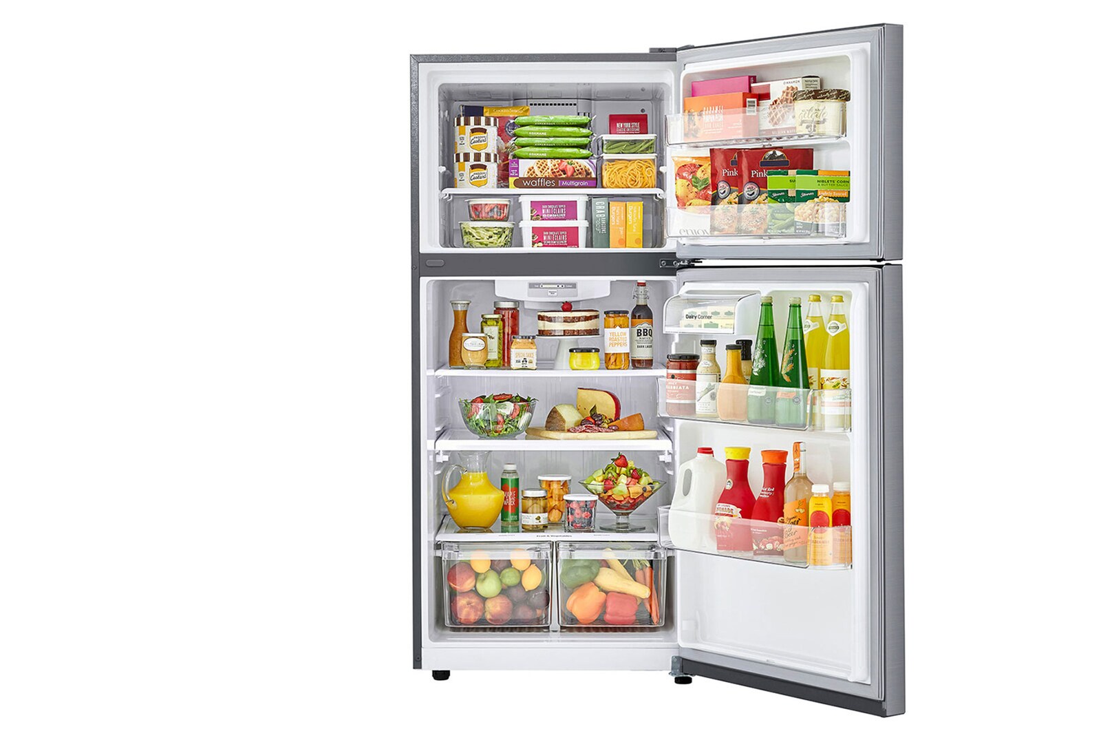 LG Refrigerador Top Freezer de 553 L con Smart Inverter Compressor, GT57BPSX