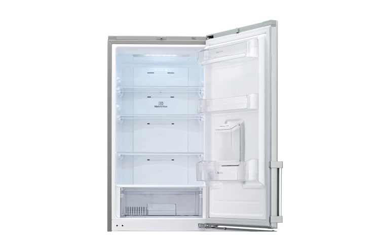 LG Refrigerador Bottom Freezer con dispensador de agua, capacidad de 314 L y manillas de fácil acceso, GW-F429BLQW
