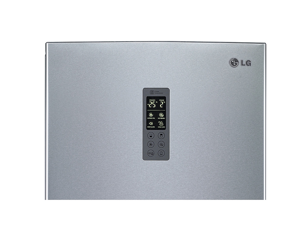 LG Refrigerador Bottom Freezer con dispensador de agua, capacidad de 314 L y manillas de fácil acceso, GW-F429BSQW