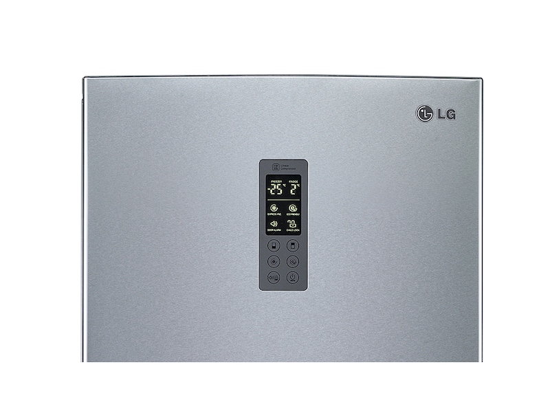 LG Refrigerador Bottom Freezer con dispensador de agua, capacidad de 314 L y manillas de fácil acceso, GW-F429BSQW