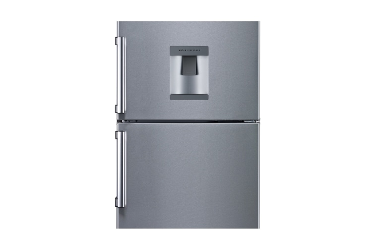 LG Refrigerador Bottom Freezer con dispensador de agua, capacidad de 339 L y manillas de fácil acceso, GW-F459BSQW