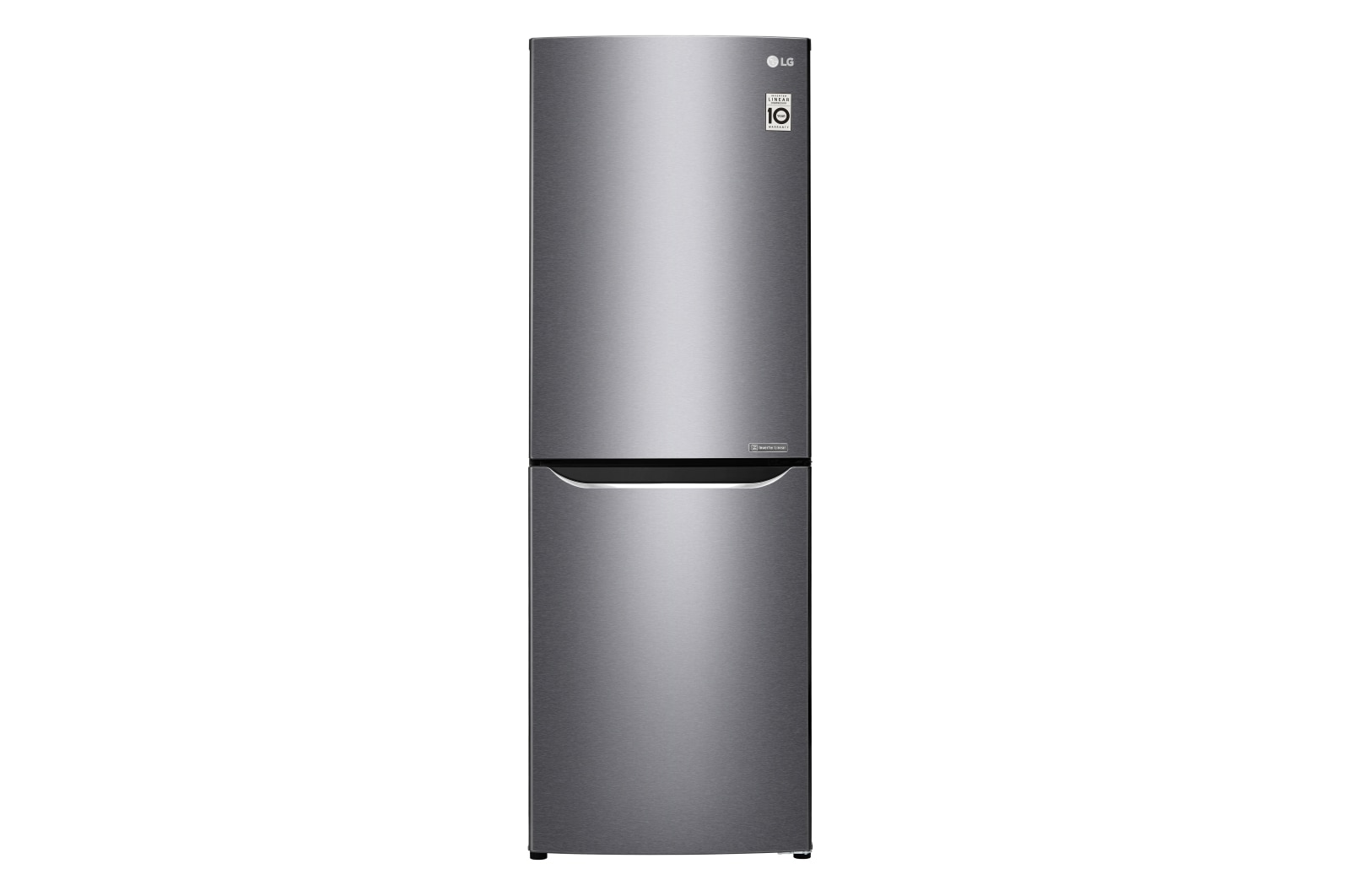 Vista frontal de Refrigerador Bottom Freezer con Motor Inverter Linear Comprensor con Capacidad Total de 277Lts. LB31BPGK