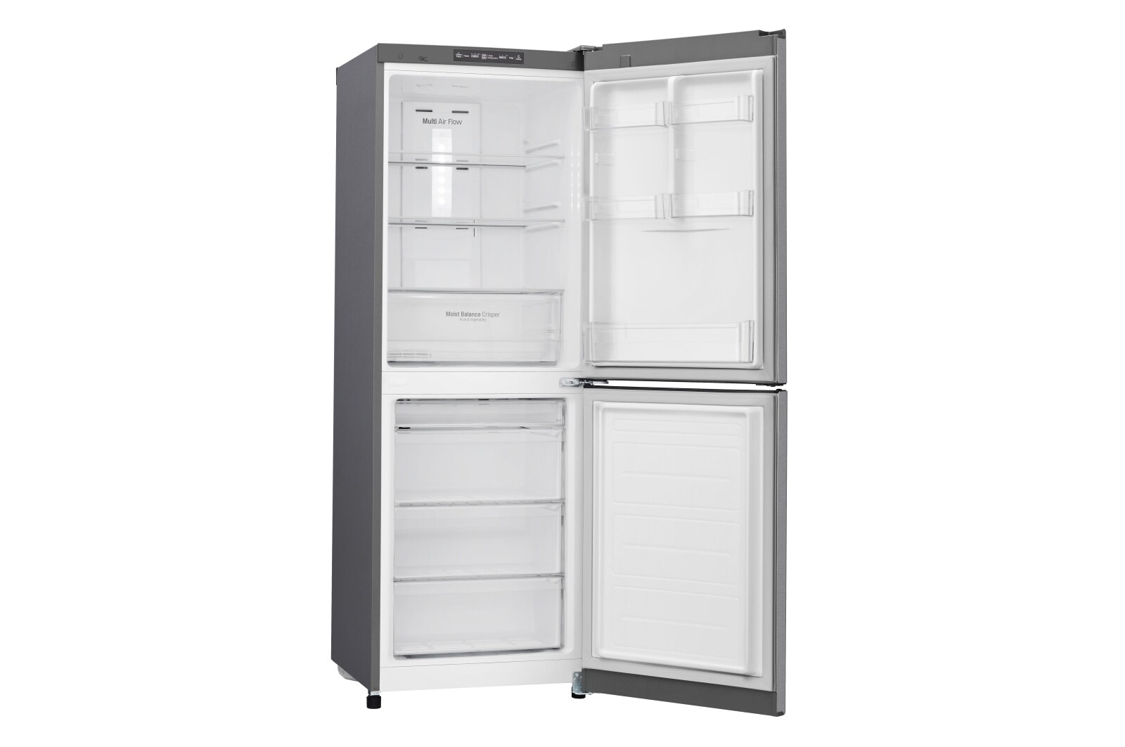 LG Refrigerador Bottom Freezer con Motor Inverter Linear Comprensor con Capacidad Total de 277Lts., LB31BPGK