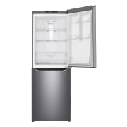 LG Refrigerador Bottom Freezer con Motor Inverter Linear Comprensor con Capacidad Total de 277Lts., LB31BPGK