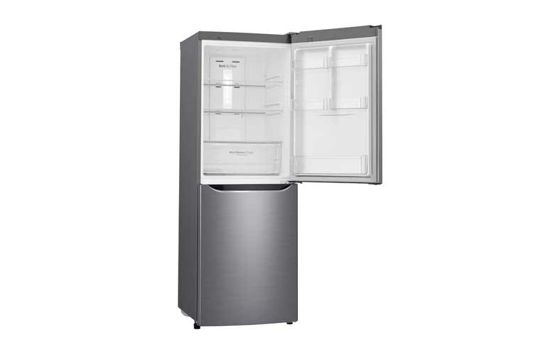 LG Refrigerador Bottom Freezer con Motor Inverter Linear Compressor y Capacidad Total de 277 Lts., LB31MPP
