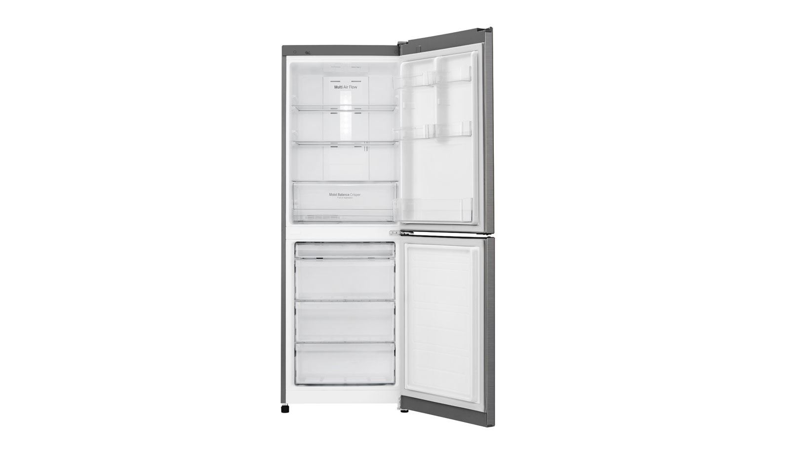 LG Refrigerador Bottom Freezer con Motor Inverter Linear Compressor y Capacidad Total de 277 Lts., LB31MPP