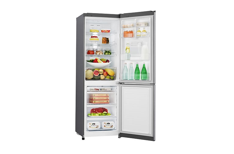 LG Refrigerador Bottom Freezer con Motor Inverter Linear Compressor y Capacidad Total de 313 Lts., LB33SPP