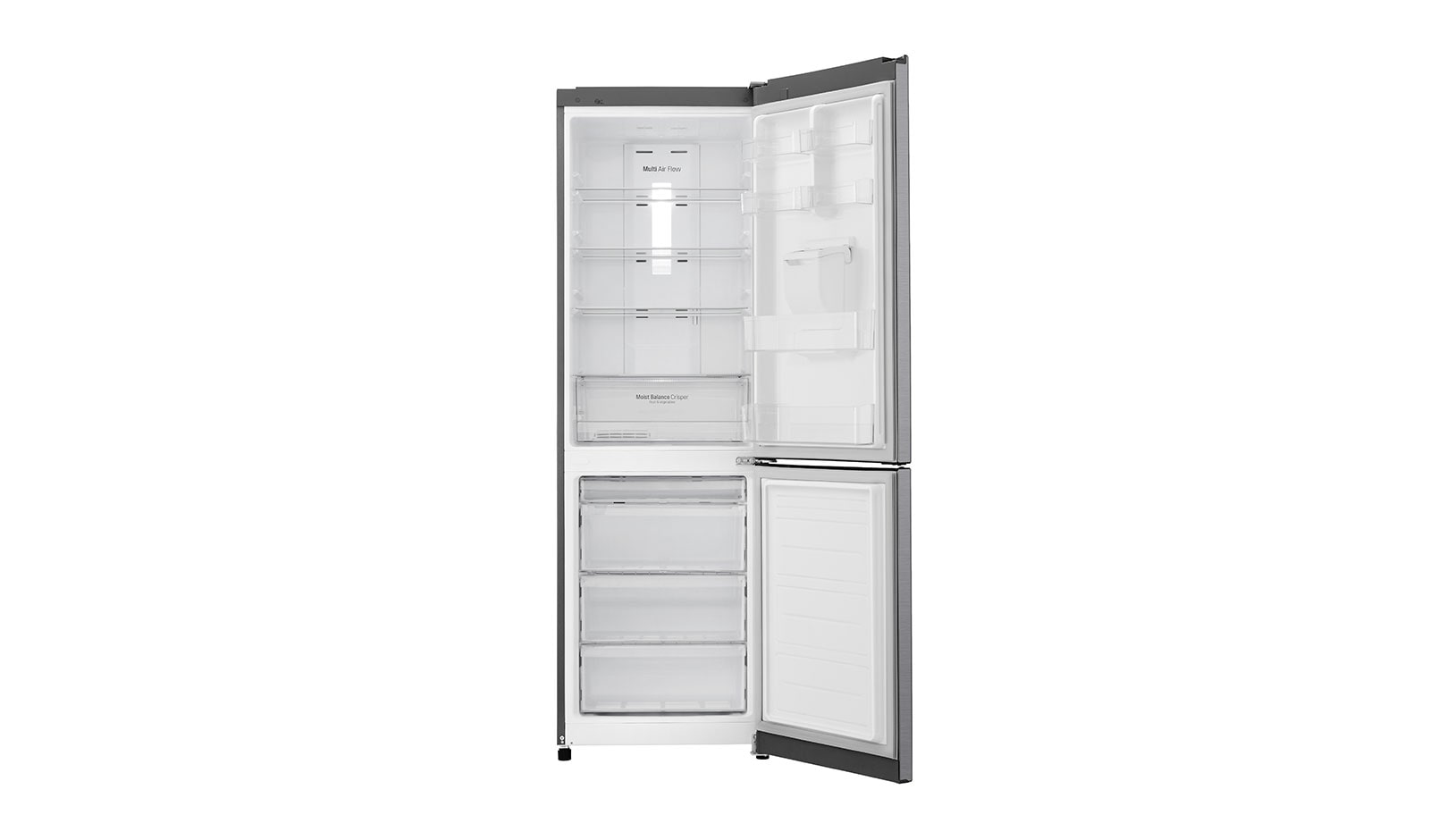 LG Refrigerador Bottom Freezer con Motor Inverter Linear Compressor y Capacidad Total de 313 Lts., LB33SPP