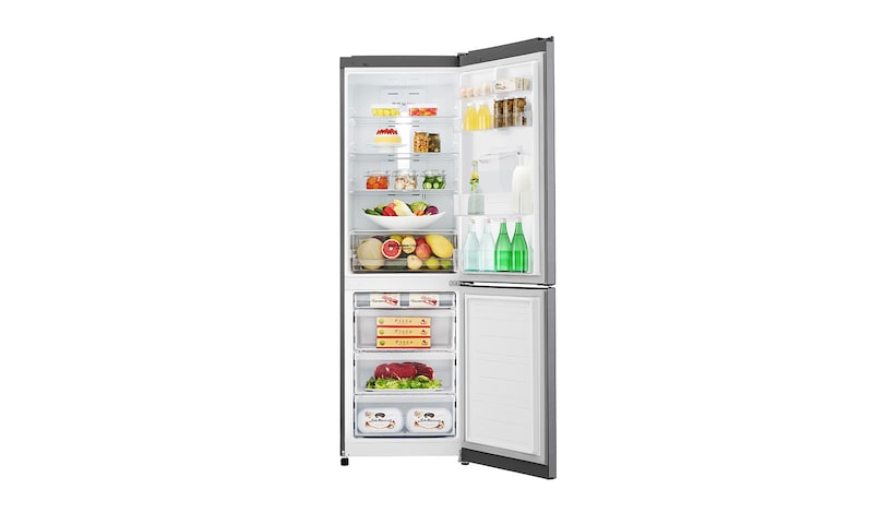 LG Refrigerador Bottom Freezer con Motor Inverter Linear Compressor y Capacidad Total de 313 Lts., LB33SPP
