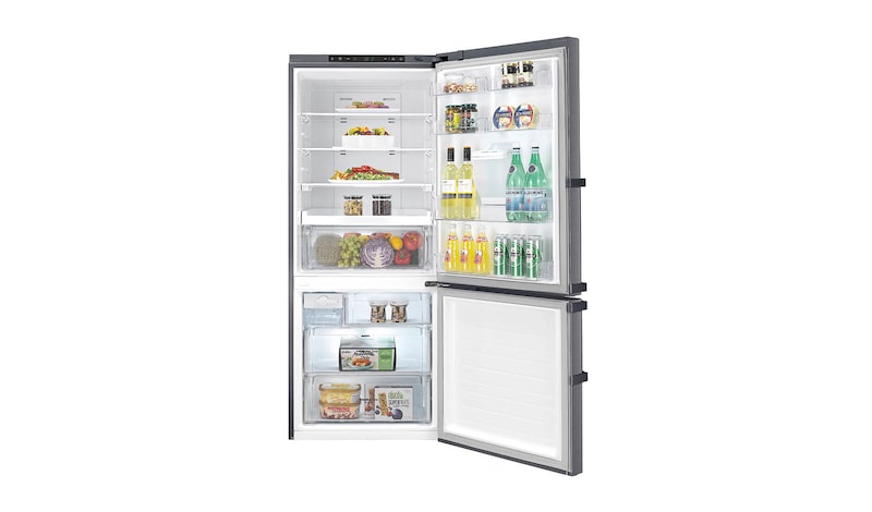 LG Refrigerador Bottom Freezer con motor Inverter Linear Compressor y capacidad total de 393 Litros, LB36WVP