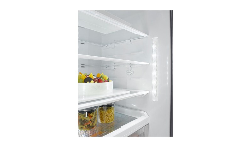 LG Refrigerador Bottom Freezer con motor Inverter Linear Compressor y capacidad total de 393 Litros, LB36WVP