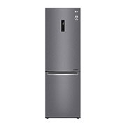 Vista frontal de Refrigerador Bottom Freezer con motor Inverter Linear Compressor y capacidad total de 341 Lts LB37MPGK