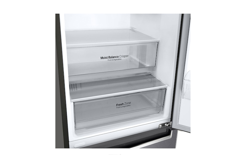 LG Refrigerador Bottom Freezer con motor Inverter Linear Compressor y capacidad total de 341 Lts, LB37MPGK