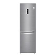 Vista frontal de Refrigerador Bottom Freezer con motor Inverter Linear Compressor y capacidad total de 341 Lts LB37MPP
