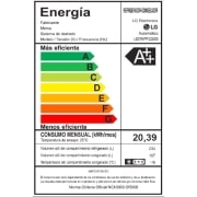 LG Refrigerador Bottom Freezer con motor Inverter Linear Compressor y capacidad total de 341 Lts, LB37MPP