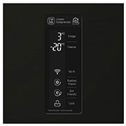 LG Refrigerador Bottom Freezer con Motor Inverter Linear Compressor y Capacidad Total de 441 LTS, LB44SVD2