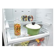 LG Refrigerador Bottom Freezer con Motor Inverter Linear Compressor y Capacidad Total de 441 LTS, LB44SVD2