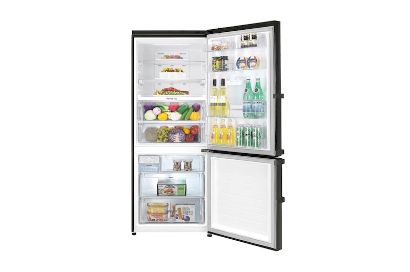 LG Refrigerador Bottom Freezer con Motor Inverter Linear Compressor y Capacidad Total de 441 LTS, LB44SVD2