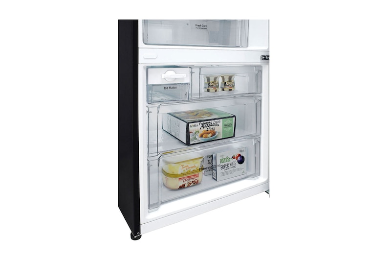 LG Refrigerador Bottom Freezer con Motor Inverter Linear Compressor y Capacidad Total de 441 LTS, LB44SVD2