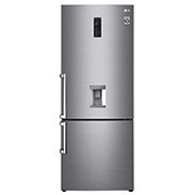 Vista frontal de Refrigerador Bottom Freezer con Motor Inverter Linear Compressor y Capacidad Total de 441 LTS LB44SVP2