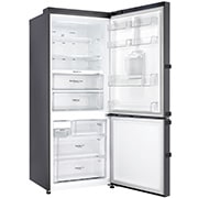 LG Refrigerador Bottom Freezer con Motor Inverter Linear Compressor y Capacidad Total de 441 LTS, LB44SVP2