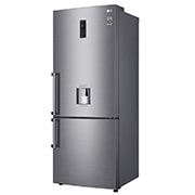 LG Refrigerador Bottom Freezer con Motor Inverter Linear Compressor y Capacidad Total de 441 LTS, LB44SVP2