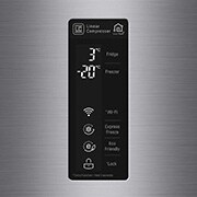 LG Refrigerador Bottom Freezer con Motor Inverter Linear Compressor y Capacidad Total de 441 LTS, LB44SVP2