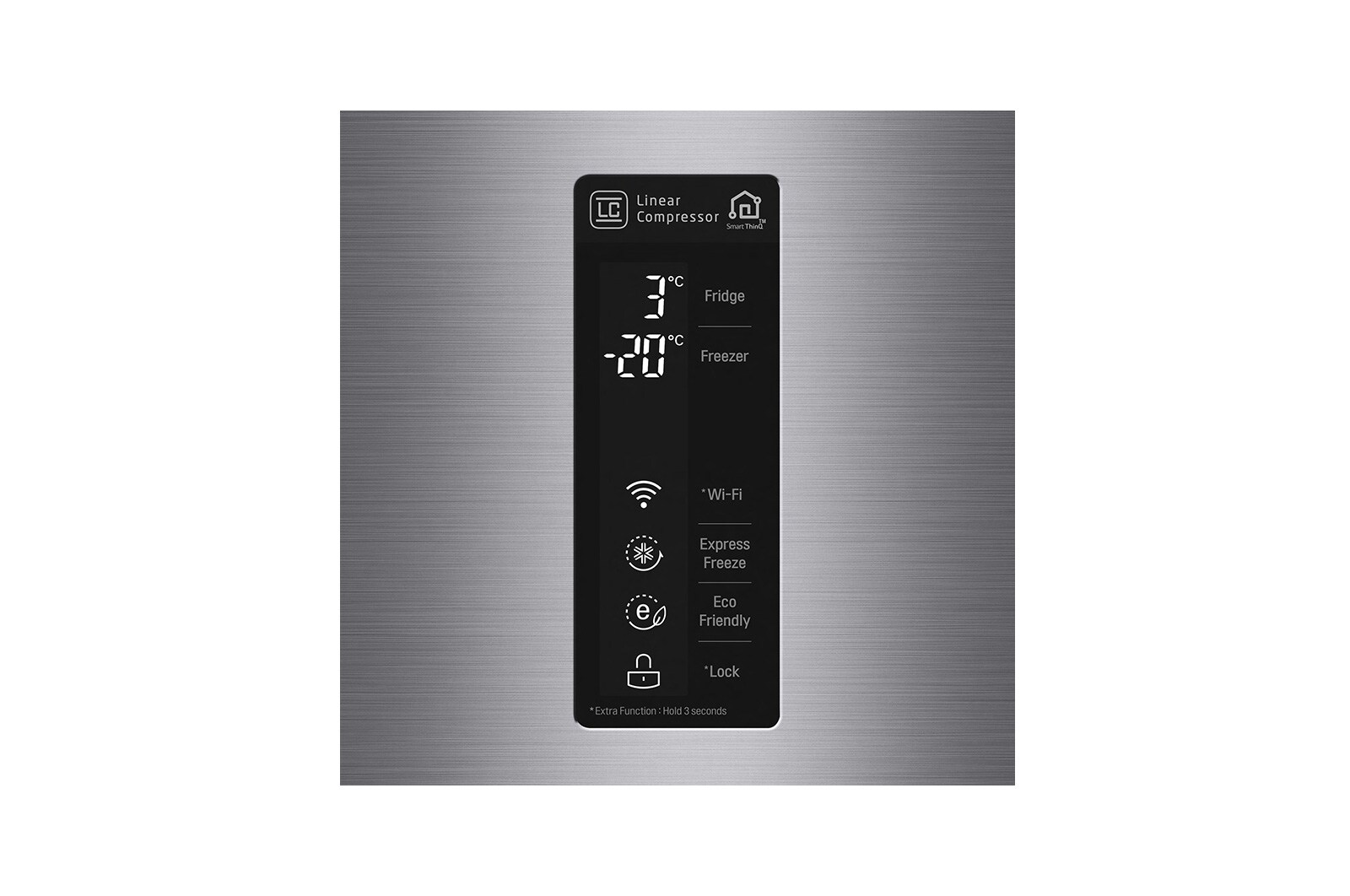 LG Refrigerador Bottom Freezer con Motor Inverter Linear Compressor y Capacidad Total de 441 LTS, LB44SVP2