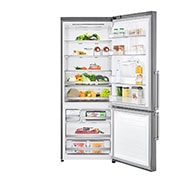LG Refrigerador Bottom Freezer con Motor Inverter Linear Compressor y capacidad total de 446 Lts- ThinQ AI, LB45SGP